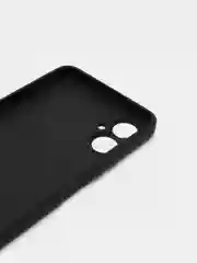Черный чехол Tecno Camon 19 Neo (Техно Камон 19 Нео), прозрачный и черный с защитой камеры