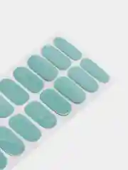 Бирюзовый лаковые полоски  маникюр топ лак лаковые наклейки для ногтей слайдер для педикюра