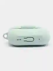 Оливковый чехол для наушников Apple AirPods Pro 2 силиконовый с карабином