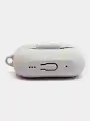 Хаки чехол для наушников Apple AirPods Pro 2 силиконовый с карабином