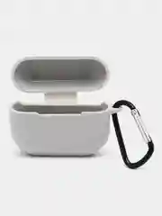 Хаки чехол для наушников Apple AirPods Pro 2 силиконовый с карабином