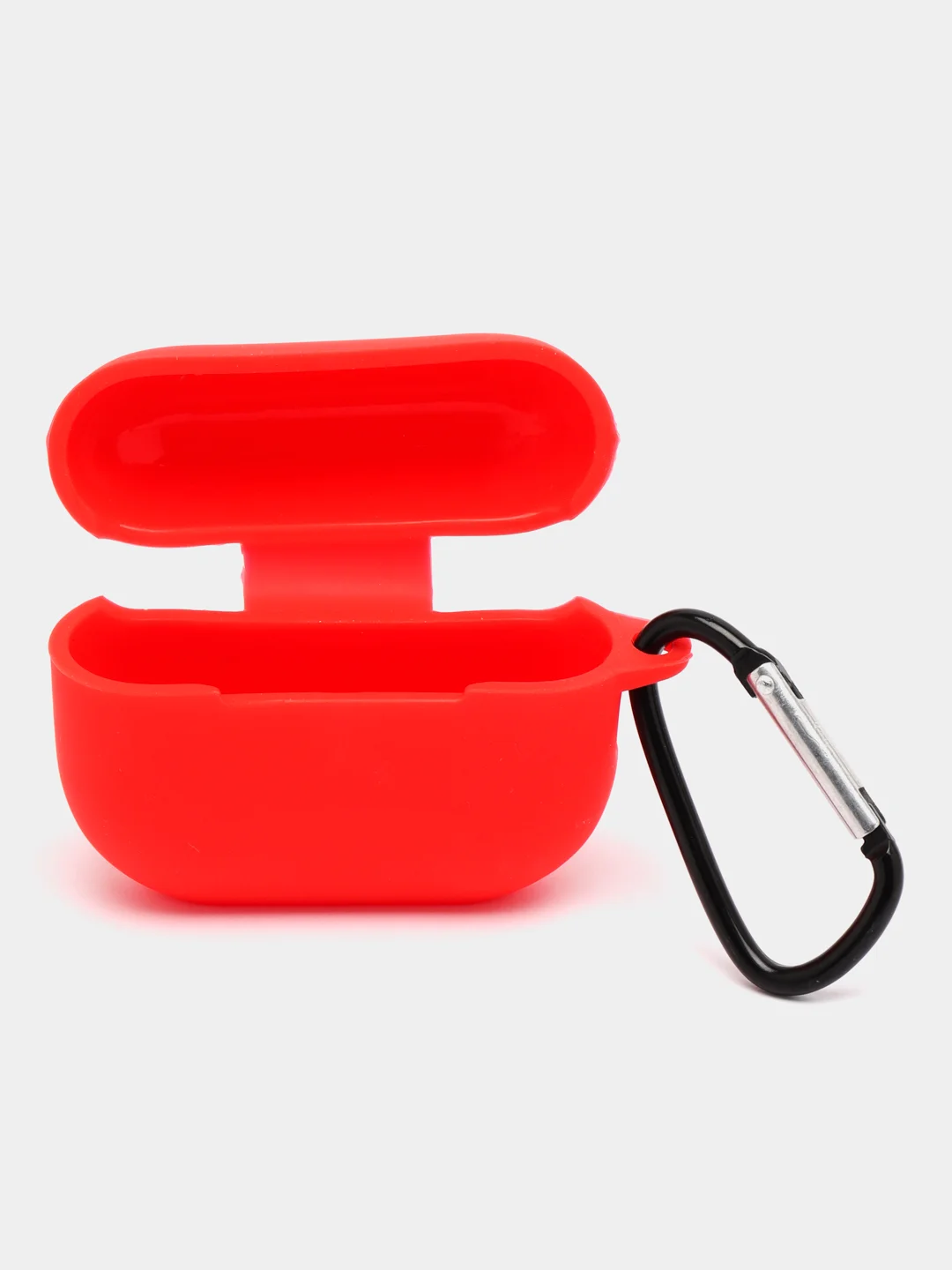 Бирюзовый чехол для наушников Apple AirPods Pro 2 силиконовый с карабином