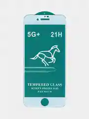 Белый защитное стекло для iPhone 7 / 8 / SE