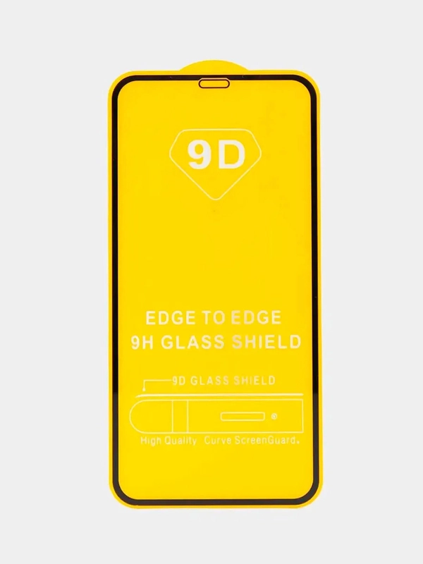 Защитное стекло для iPhone XS Max / 11 Pro Max с черной рамкой