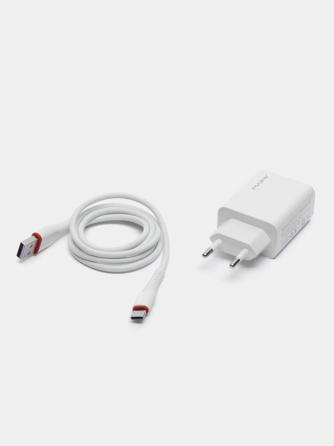 Зарядное устройство для телефона, с быстрой зарядкой, Type-C, Micro, 22.5W, кабель