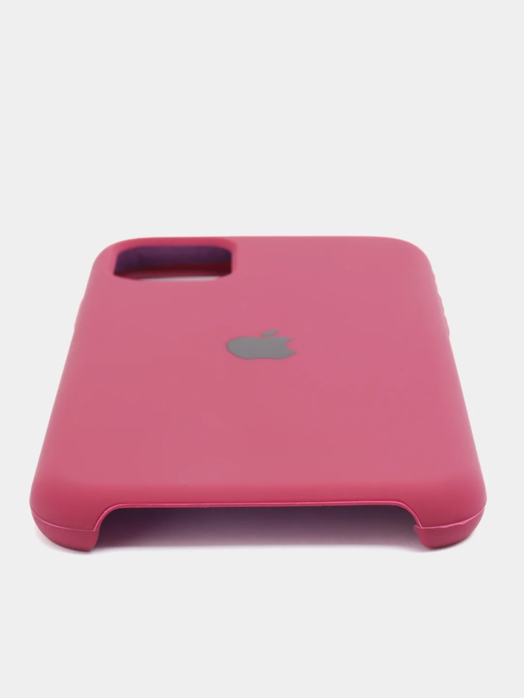 Багровый чехол Silicone Case для iPhone 11, с открытым низом