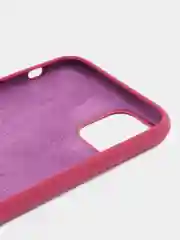 Багровый чехол Silicone Case для iPhone 11, с открытым низом