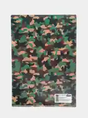Папка-уголок "Military", A4+, пластиковая, 180 мкм, №1 School