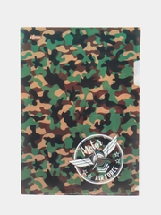 Папка-уголок "Military", A4+, пластиковая, 180 мкм, №1 School