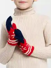 Вишнёвый детские перчатки