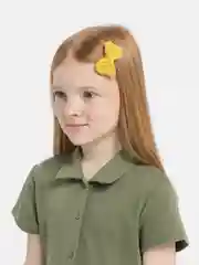 Бордовый детские заколки