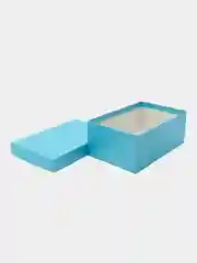 Голубой подарочные коробки
