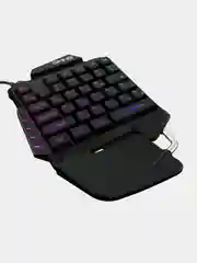 Игровой блок Oklick 703GK, с подсветкой, мини клавиатура, подарок на 8 марта
