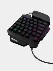 Игровой блок Oklick 703GK, с подсветкой, мини клавиатура, подарок на 8 марта