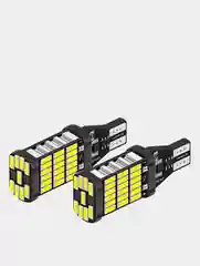 Светодиодные автомобильные LED лампы T15 45SMD, разные цвета