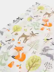 Бежевый меланж пеленка хлопковая 1 шт