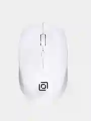 Белый мышь беспроводная Oklick 565MW Glossy, USB