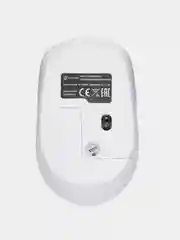 Белый мышь беспроводная Oklick 565MW Glossy, USB