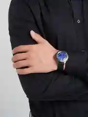 Лазурный часы мужские, наручные, механические
