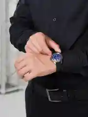 Лазурный часы мужские, наручные, механические