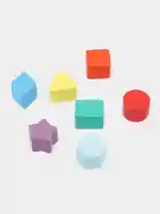 Развивающая деревянная игрушка на равновесие сортер Балансир Радуга