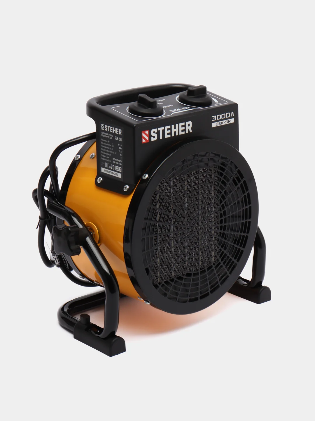 Электрическая тепловая пушка STEHER SEK-5R , 3000 W, МКН