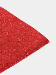 Красный фоамиран глиттерный для творчества 20*30 см