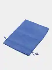 Синий мешок подарочный, холщовый, льняной