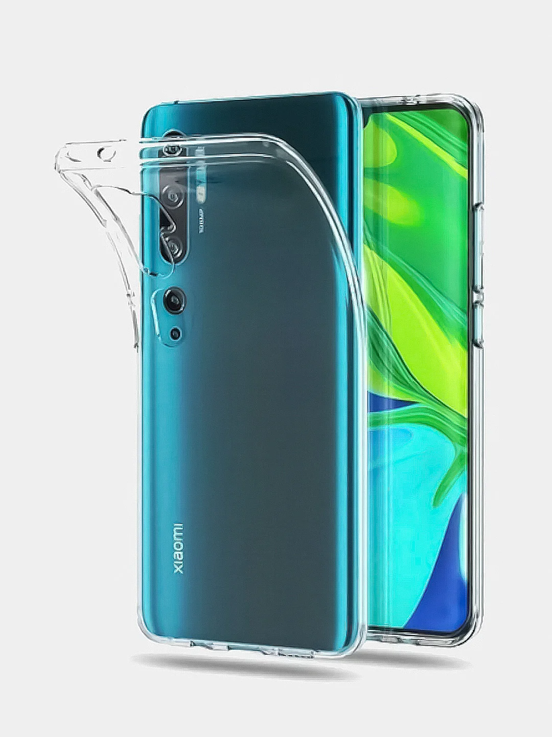 Чехол Xiaomi Mi Note 10 / Mi Note 10 Pro / CC9 Pro, Сяоми Ми Нот 10 прозрачный силиконовый