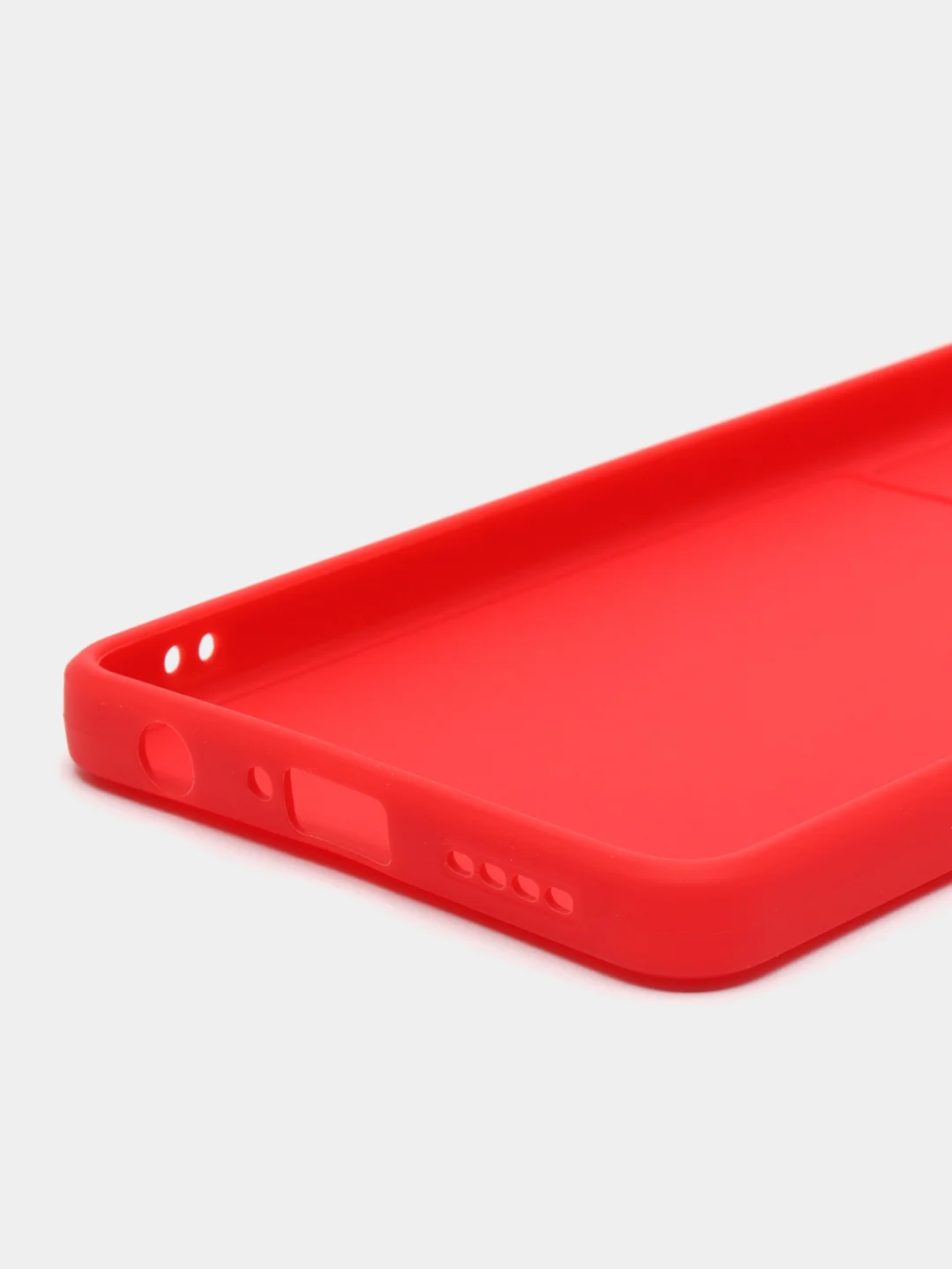 Красный чехол для Infinix NOTE 12 VIP (Инфиникс Нот 12 Вип), силиконовый