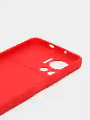 Красный чехол для Infinix NOTE 12 VIP (Инфиникс Нот 12 Вип), силиконовый