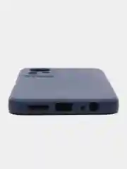 Синий чехол силиконовый для Infinix Note 11 (X663), Note 12 G88 (Инфиникс Нот 11, Нот 12), прозрачный