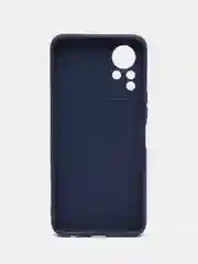 Синий чехол силиконовый для Infinix Note 11 (X663), Note 12 G88 (Инфиникс Нот 11, Нот 12), прозрачный