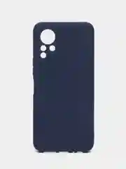 Синий чехол силиконовый для Infinix Note 11 (X663), Note 12 G88 (Инфиникс Нот 11, Нот 12), прозрачный