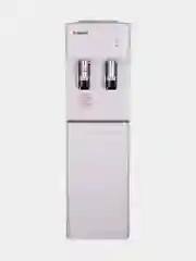 Кулер для воды SONNEN FSE-02H, напольный, НАГРЕВ/ОХЛАЖДЕНИЕ ЭЛЕКТРОННОЕ, 2 крана, белый