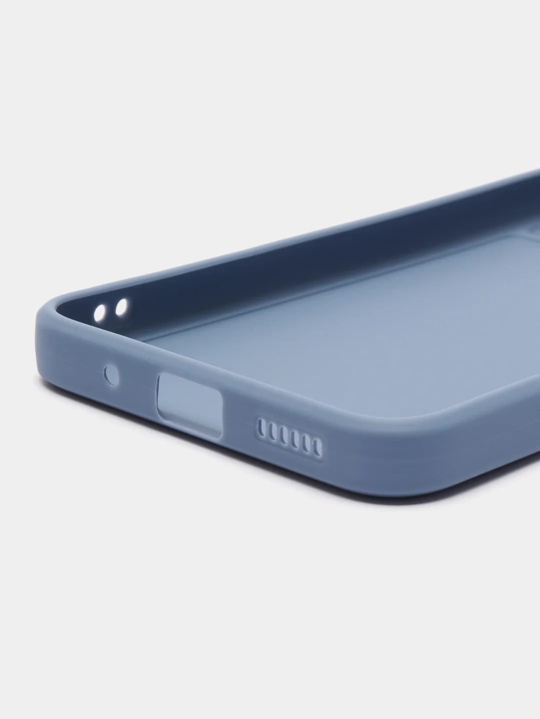 Небесно-голубой силиконовый чехол для Xiaomi POCO M5 4G / M4 5G (Поко М5 4Г / М4 5 Джи), прозрачный