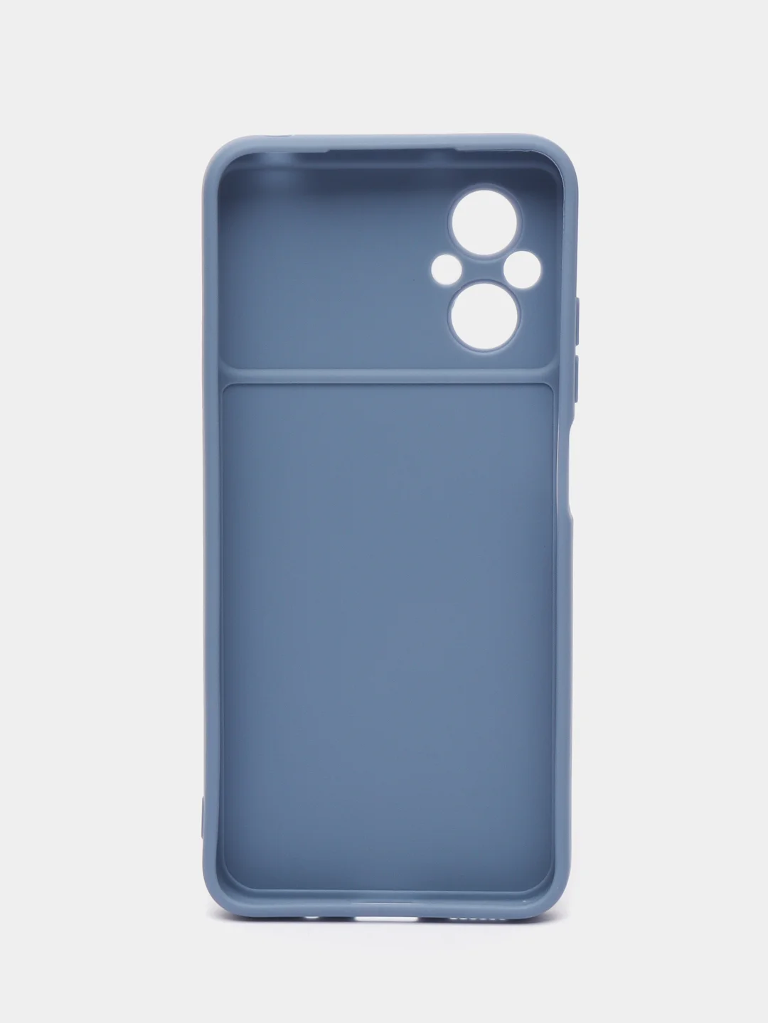 Небесно-голубой силиконовый чехол для Xiaomi POCO M5 4G / M4 5G (Поко М5 4Г / М4 5 Джи), прозрачный