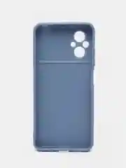 Небесно-голубой силиконовый чехол для Xiaomi POCO M5 4G / M4 5G (Поко М5 4Г / М4 5 Джи), прозрачный