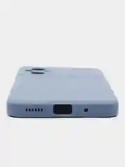 Небесно-голубой силиконовый чехол для Xiaomi POCO M5 4G / M4 5G (Поко М5 4Г / М4 5 Джи), прозрачный