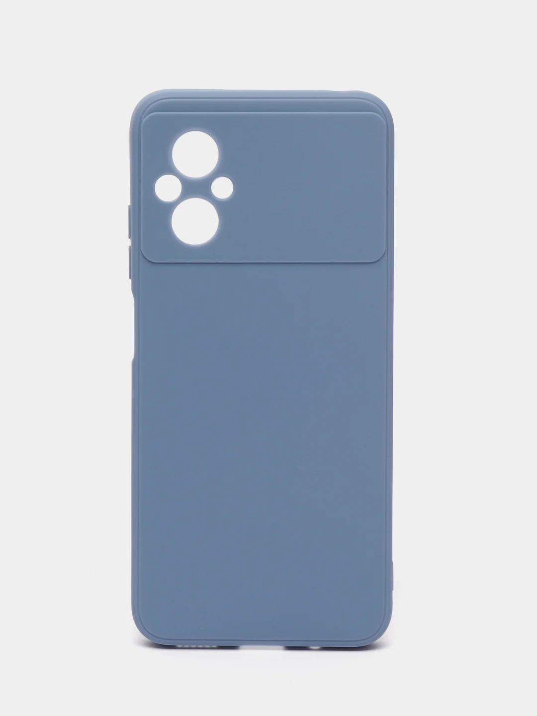 Небесно-голубой силиконовый чехол для Xiaomi POCO M5 4G / M4 5G (Поко М5 4Г / М4 5 Джи), прозрачный