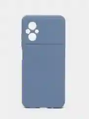 Небесно-голубой силиконовый чехол для Xiaomi POCO M5 4G / M4 5G (Поко М5 4Г / М4 5 Джи), прозрачный