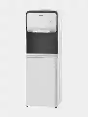 Кулер для воды SONNEN FSE-02SA, напольный, НАГРЕВ/ОХЛАЖДЕНИЕ ЭЛЕКТРОННОЕ, 2 крана, белый