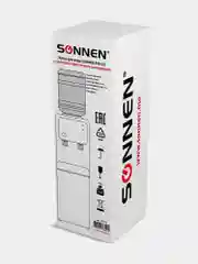 Кулер для воды SONNEN FSE-02i, напольный, НАГРЕВ/ОХЛАЖДЕНИЕ ЭЛЕКТРОННОЕ, шкаф, 2 крана
