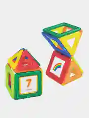 Магнитный конструктор MAGNETIC BLOCKS-19, 19 деталей, BRAUBERG KIDS, 663843
