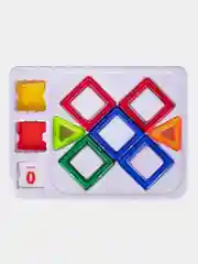 Магнитный конструктор MAGNETIC BLOCKS-19, 19 деталей, BRAUBERG KIDS, 663843