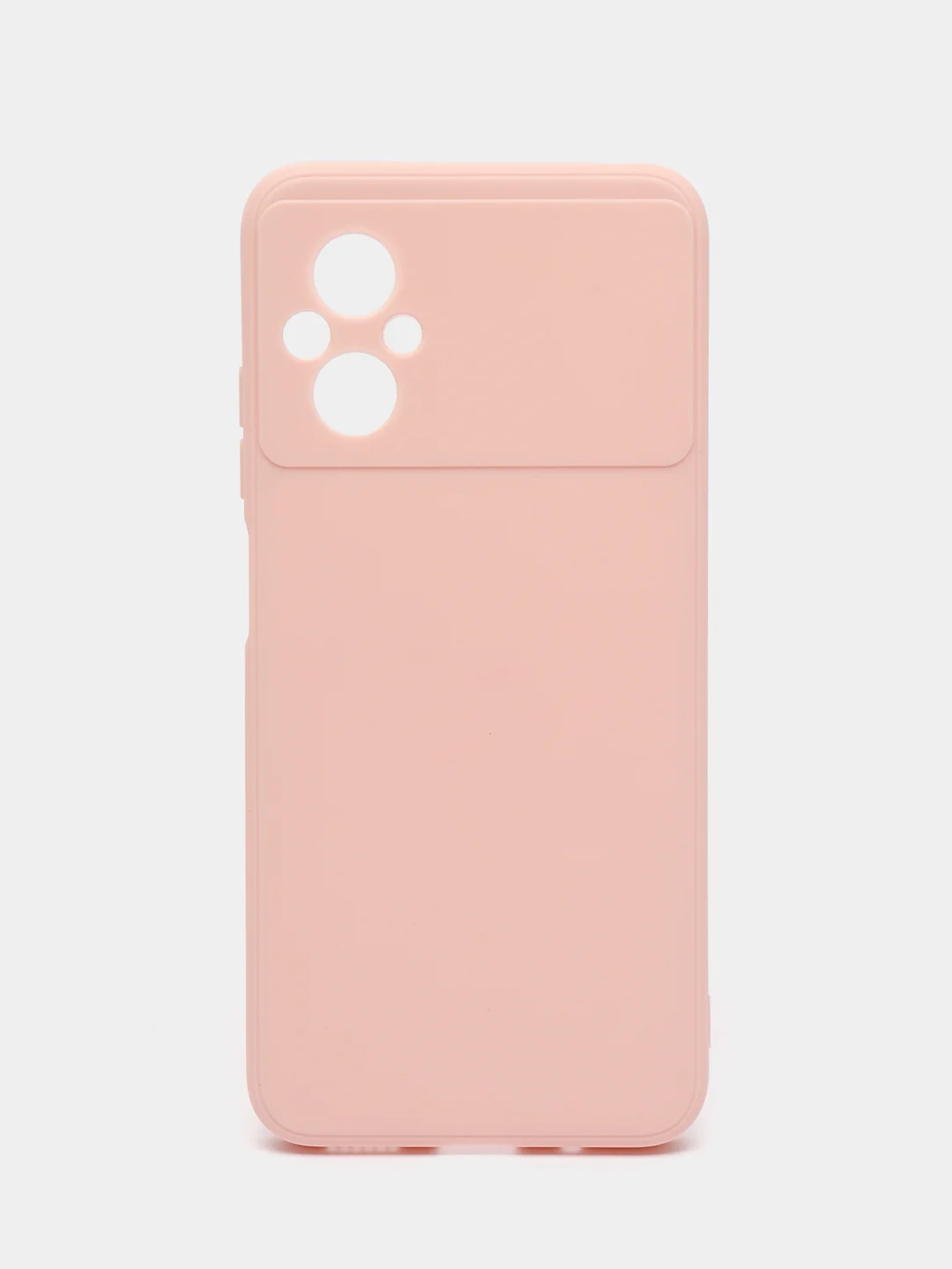 Розовый силиконовый чехол для Xiaomi POCO M5 4G / M4 5G (Поко М5 4Г / М4 5 Джи), прозрачный