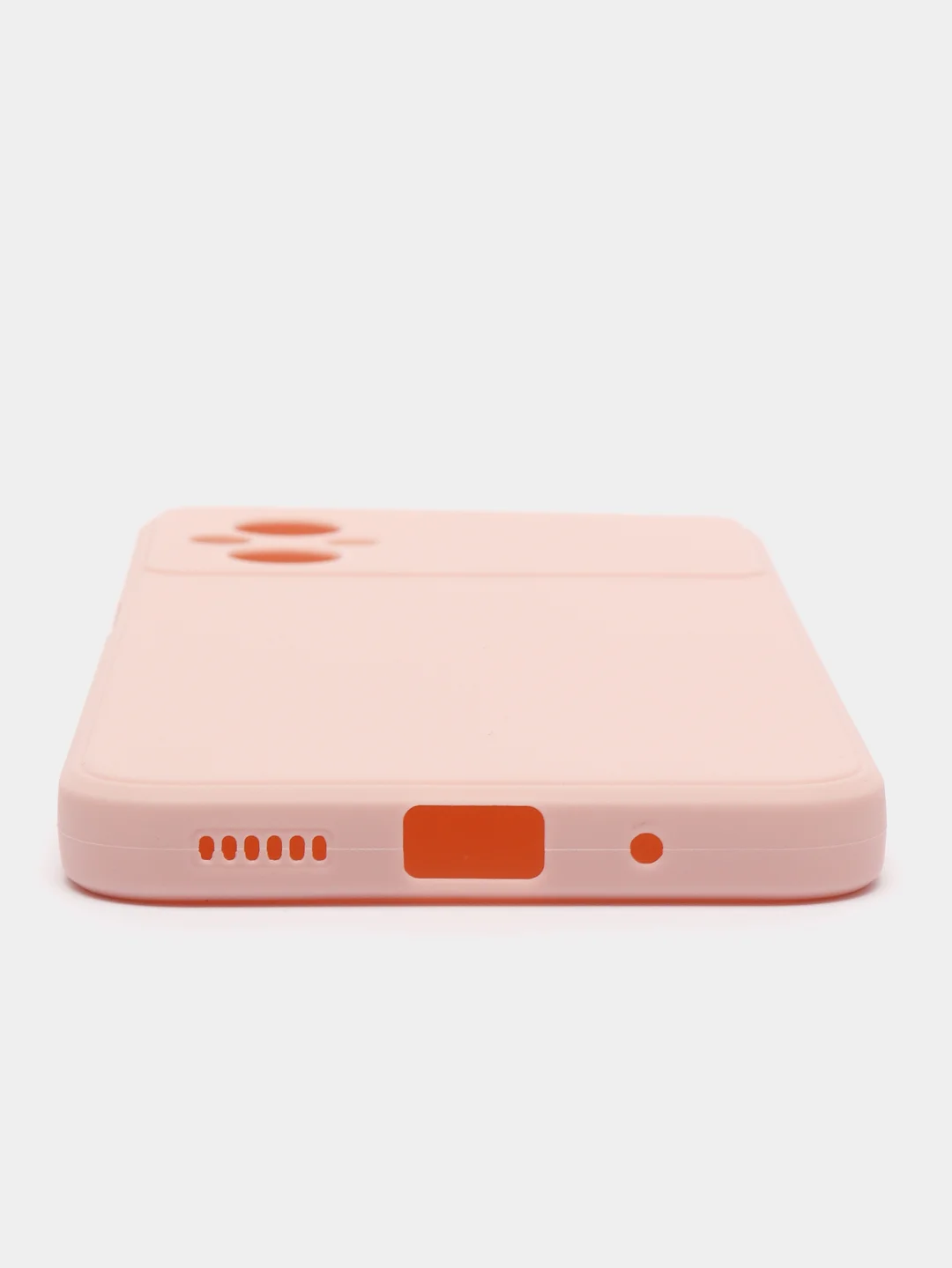 Розовый силиконовый чехол для Xiaomi POCO M5 4G / M4 5G (Поко М5 4Г / М4 5 Джи), прозрачный