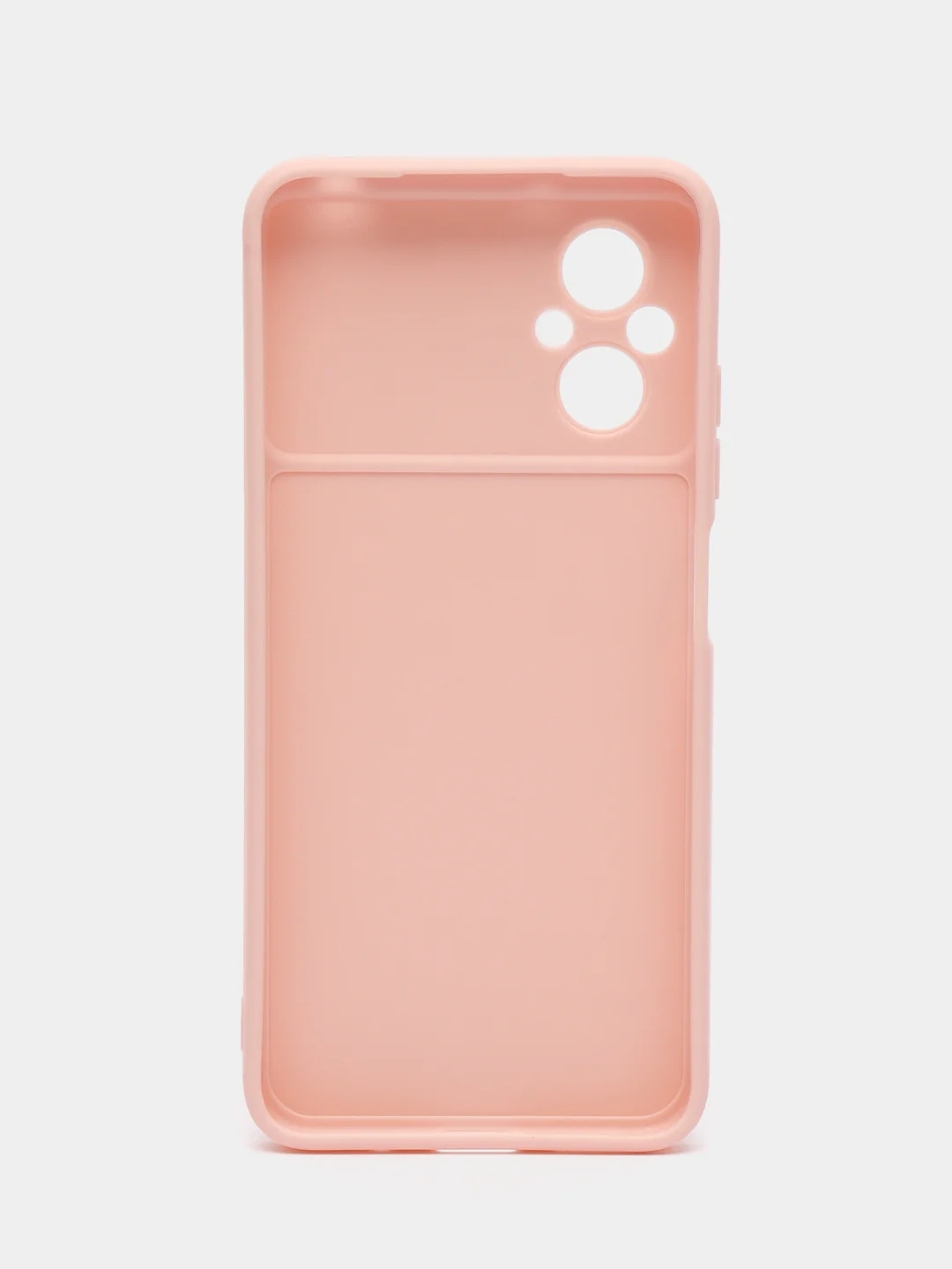 Розовый силиконовый чехол для Xiaomi POCO M5 4G / M4 5G (Поко М5 4Г / М4 5 Джи), прозрачный