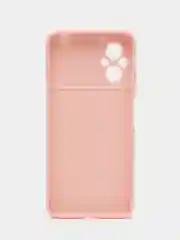 Розовый силиконовый чехол для Xiaomi POCO M5 4G / M4 5G (Поко М5 4Г / М4 5 Джи), прозрачный