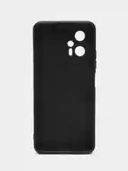 Черный чехол для Xiaomi POCO X4 GT (Сяоми Поко Х4 ГТ), прозрачный противоударный